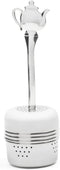 Fox Run Brands Silver Tea Infuser with Handle, 1.5 x 1.5 x 4.75 inches, Metallic...