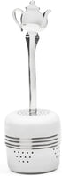 Fox Run Brands Silver Tea Infuser with Handle, 1.5 x 1.5 x 4.75 inches, Metallic...