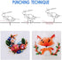 SelfTek 12 Piece Punch Needle Embroidery Kits, Embroidery Pen Needle Punch kit- Finger Protectors Craft Tools with Storage Box for Embroidery Flos...