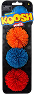 Koosh Minis Variety Color 3-Pack - The Easy to Catch, Hard to Put Down Ball! - Fidget Toy for Kids Ages 3 and Up Individual Colors May Vary in 3-P...