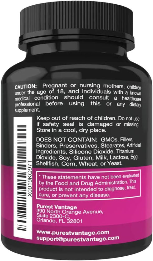 Resveratrol Supplement - Potent 1400mg Formula with Trans Resveratrol, Quercetin, Grape Seed, Green Tea, Acai and Red Wine Extract - 60 Veggie Cap...