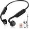 Bone Conduction Headphones Wireless Headphones Bluetooth 5.3 Open Ear Headphones 10H Playtime Sports Earphones with Mic, IPX6 Waterproof Headset f...