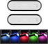 2 Pcs Car Door Light, Wireless Door Lighting Ambient Welcome Courtesy Light, LED Colorful Flashing Light, Anti-collision and Anti-rear-end Light, ...