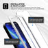 TETHYS 2 Pack Glass Screen Protector Compatible with iPhone 13 Pro Max 2021 6.7 Inch, Tempered Glass Film 9H Hardness HD Shield (Guidance Frame in...