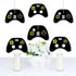 Big Dot of Happiness Game Zone - Game Controller Decorations DIY Pixel Video Game or Birthday Party Essentials - Set of 20...
