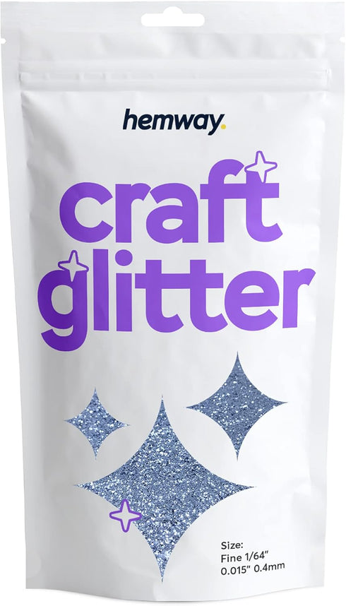 Hemway Craft Glitter 100g / 3.5oz Glitter Flakes for Arts Crafts Tumblers Resin Epoxy Scrapbook Glass Schools Paper Halloween Decorations - Fine (...