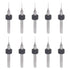 uxcell Micro PCB Drill Bit Set, 1/8" Shank 0.35mm Solid Tungsten Carbide CNC Engraving Print Circuit Board Drill Bits Rotary Tool 10pcs...