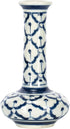 Pineapple Long Neck Blue and White 5 inch Porcelain Ceramic Little Bud Vase...
