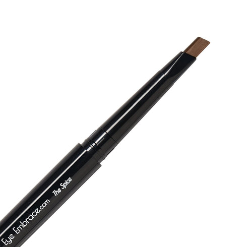 The Spice: Auburn Brown Eyebrow Pencil – Waterproof, Double-Ended Automatic Angled Tip & Spoolie Brush, Cruelty-Free...