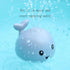 Baby Bath Toys,Bath Toys for 2 3 4 Year Old Baby Electric Induction Water Spraying Small Whale Seven Color Cycling Lights Induction Sprinkler Bath...