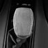 Leather and Suede Car Gear Shift Knob Cover for 2019 2020 2021 2022 Toyota RAV4,Black with Beige Stitiches...