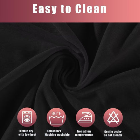 SARAFLORA 2 Pack Office Chair Cover, Stretchable Desk Chair Cover Removable Computer Chair Cover for Office Chair with Zipper Universal Spandex Ro...