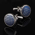HISDERN Bow Ties for Men Pre-Tied Bow Tie Set Handkerchief & Cufflinks Plaid Classic Formal Bowtie for Party Wedding...