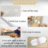 Emergency Wound Closures Adhesive Bandages, Zip Stitch Stickers for Camping, Survival & Household Gear, 3 Pcs (70 * 22mm, White)...