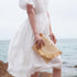 Oweisong Fringe Straw Clutch Purses for Women Summer Beach Handbag Woven Raffia Bag Causal Vacation Envelope Wallets...