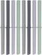 Elk and Friends Adult & Kid's Reusable Silicone Straws with Stopper for 12oz &14oz Mason Jars or Tumblers, Pack of 8 Colorful Straws 7.9"...