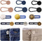 12Pcs Button Extenders for Women and Men's Pants,Skirts Etc Pants Button Extender,Extension Waist 1/1.4 Inche...