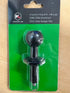 MotoMount Ninja- Kawasaki Ninja Motorcycle for 12mm Hexagon Hole Mount/Fork stem Base Mount with 1inch(25mm) Ball- Compatible with Phone/Camera/GP...