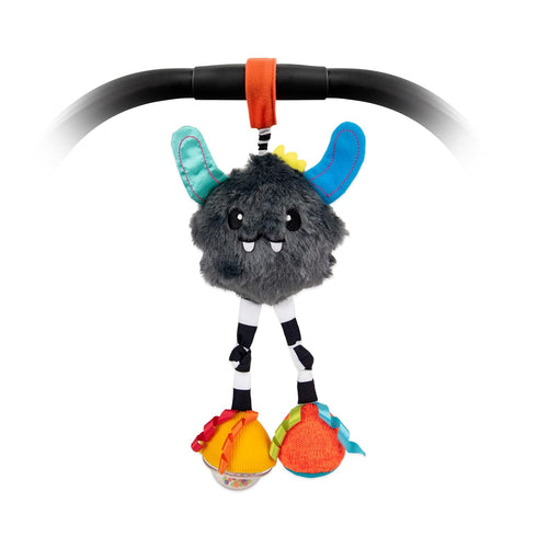 Sassy Confetti Yeti Chime Toy | Hanging Developmental Attachable Toy | Ages 0+ Months and Up...