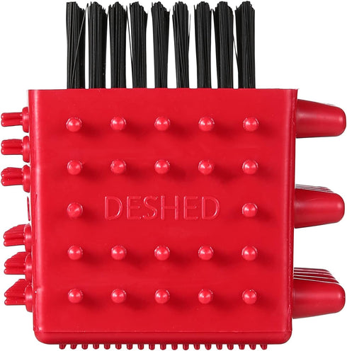 CHI for Pets Small Grooming Cube Brush for Small Dogs, Multi-Function Grooming Tool | 5 Sided Dog Brush with Multiple Use Options | Removable Bris...