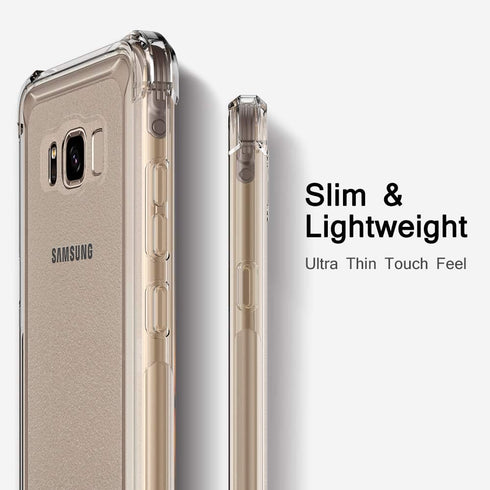 for Galaxy S8 Active Case, Shockproof Anti-Scratches Flexible TPU Gel Slim Fit Soft Skin Silicone Protective Case Cover for Samsung Galaxy S8 Acti...