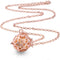 EUDORA Harmony Bola Rose Gold Angel Caller Pregnancy Women Necklace Wishing Chime Mexico Ball Lockets Pendant...