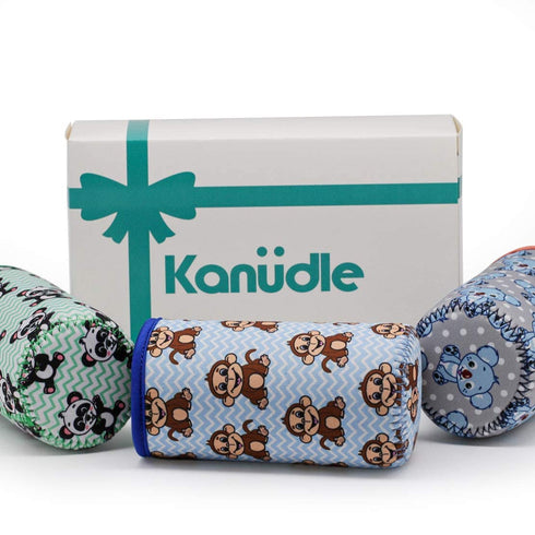 Glass Baby Bottle Sleeve for 8 oz Philips Avent | Sippy Cup Cover | Neoprene Cover | Non Slip Grip | Set of 3...