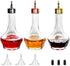 SuproBarware Bitters Bottle Set Glass Dash Bottle with Dasher Top 1.7oz Professional Bar Tool for Cocktail Great for Bartender Home Bar (3)...
