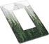 Rustic Green Forest 1 Gang Single Rocker Light Switch Cover Pine Tree Foggy Mountain Landscape Decorative Wall Plate Electrical Switchplate Recept...
