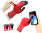 Nitrile Coated Garden Gloves for Women and Men, Red, Small...