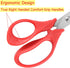 Kids Scissors,Scissors For School Kids,5" Children Scissors Comfort-Grip Handles Sharp Blunt Safety Student Scissors For Kids 8 Pack ages 4+...