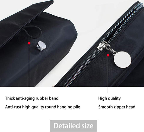 Portable Makeup Brush Storage Bag, Cosmetic Travel Storage Bag, Multi-Function Makeup Brush Protection Bag, Folding Tool Bag...