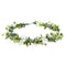 Vividsun Bridal Green Leaf Crown Bohemian Headpiece Floral Headband Photo Prop (white flower)...
