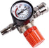 Air Compressor Pressure Regulator with Dial Indicator, 0-175 PSI Air Gauge for Air Compressor and Air Tools (four-way valve)...