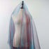 Lightweight 2 Tone Voile Fabric Sheer Organza Iridescent Turquoise with Red - 58 Inch by 5 Yards...