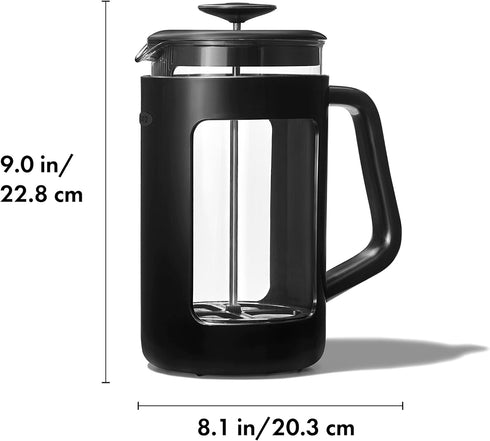 OXO Brew Venture French Press - 8 Cup,Black...