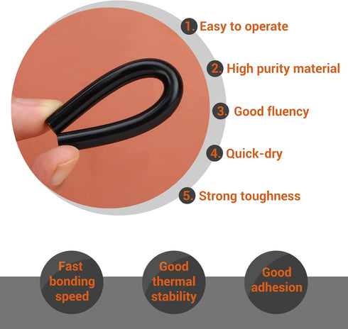 Gartful 120pcs Hot Glue Gun Wax Sticks, Hot Glue Mini Sticks 0.28" x 3.9", Hot Melt Glue Sticks for Art Craft Project, Home, Office, General Repai...