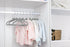 ManGotree Non-Slip Baby Velvet Clothes Hanger, Kids Coat Hanger with Swivel Hook and Notched Shoulder, Hanger for Children, Infant, Toddler Clothe...