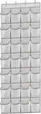 Over the Door Shoe Organizers 28 Mesh Pockets Hanging Shoes Organizer Shoe Rack for Closet Entryway Bedroom Bathroom Pantry Shoe Holder for Men Sn...