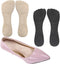High Heel Inserts Women, Adhesive Velvety Cushioning Insoles for High Heels Anti-Slip, ¾ Gel Cushion Insoles for High Heels Pain Relief, Shoe Inse...