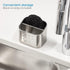 iDesign Forma Polished Stainless Steel Sink Organizer Set with Sponge and Scrubby - 3.1" x 4" x 3.1"...