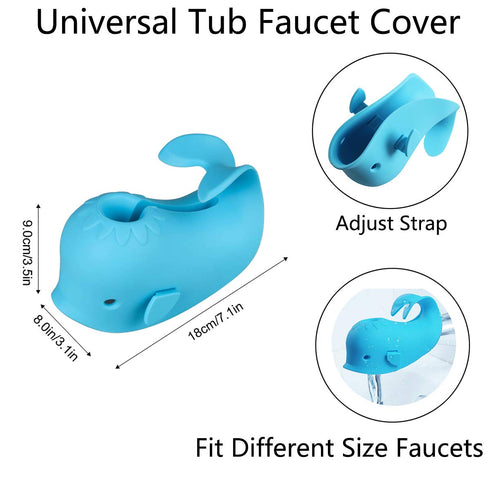 Bath Spout Cover, Faucet Cover Baby Bathroom Tub Faucet Cover Protector for Kids, Bathtub Spout Cover for Baby Kids Toddlers Protection Accessorie...