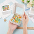 BENECREAT 20 Pack White Kraft Paper Boxes with Clear Window 3.6x3.6x1.4 Gift Packaging Boxes for Bakery Cookies Cake Candy Wedding Party, Mother's...