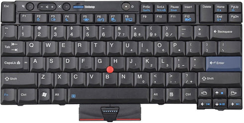 New Laptop Keyboard with Pointer Compatible with Lenovo ThinkPad T400S T410 T410S T410I T410SI T420 T420I T420S T510 T510I T520 W510 W520 X220 X22...