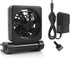 Aquarium Chiller, Fish Tank Cooling Fan System for Salt Fresh Water, 2 Variable Speed, Wide Angle Adjustable (1-Fan)...