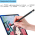 Stylus Pen for Touchscreen, DOGAIN iPad Pencil 1.5mm Fine Point Rechargeable, Tablet Pen for Drawing/Writing/Playing, Stylus Pen for iPad/iPad Air...