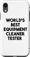 iPhone XR World's Bet Equipment Cleaner Tester Case...