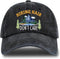 Hiking Adjustable Washed Cotton Baseball Cap, Funny Retro Trucker Hat Gift for Men Women Dad Mom Hiking Lover...