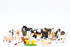 ONEST 30 Pieces Mini Farm Animal Figurines Playset Hand Painted Tiny Farm Animals Realistic Detailed Plastic Puppy Figures Toys for Kids Adults...