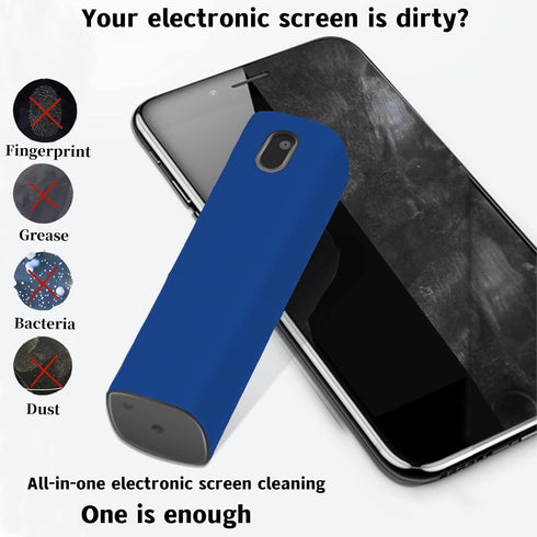 3 in 1Fingerprint Proof Screen Cleaner Tool, Touchscreen Electronic Screen Cleaner, All in One Cleaning Kit with Microfiber and Soft Fiber Flannel...